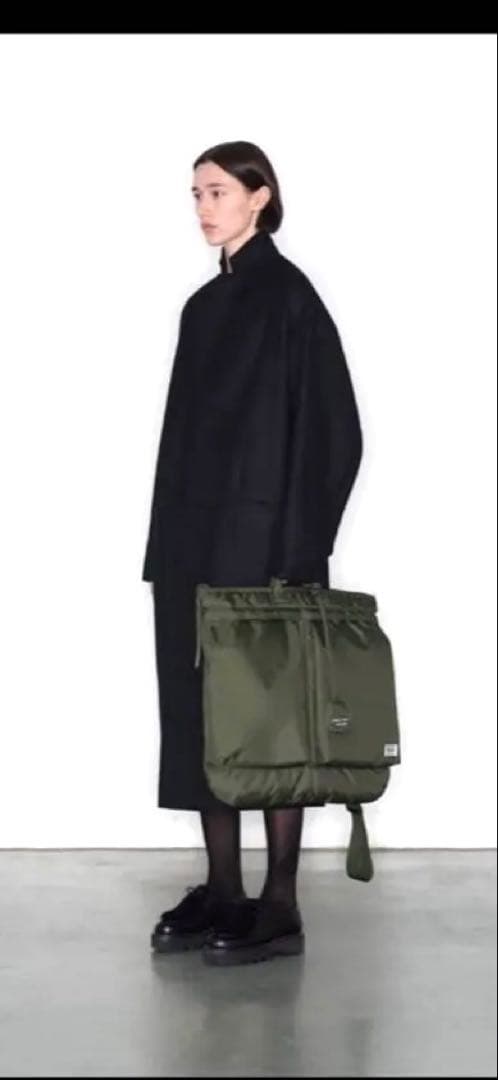 PORTER × HYKE HELMET BAG olive