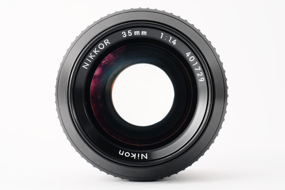 【極美品】動作◎ ニコン　Ai Nikkor 35mm F1.4 729