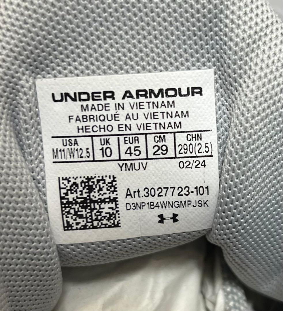 UNDER ARMOUR バスケットシューズ 29cm