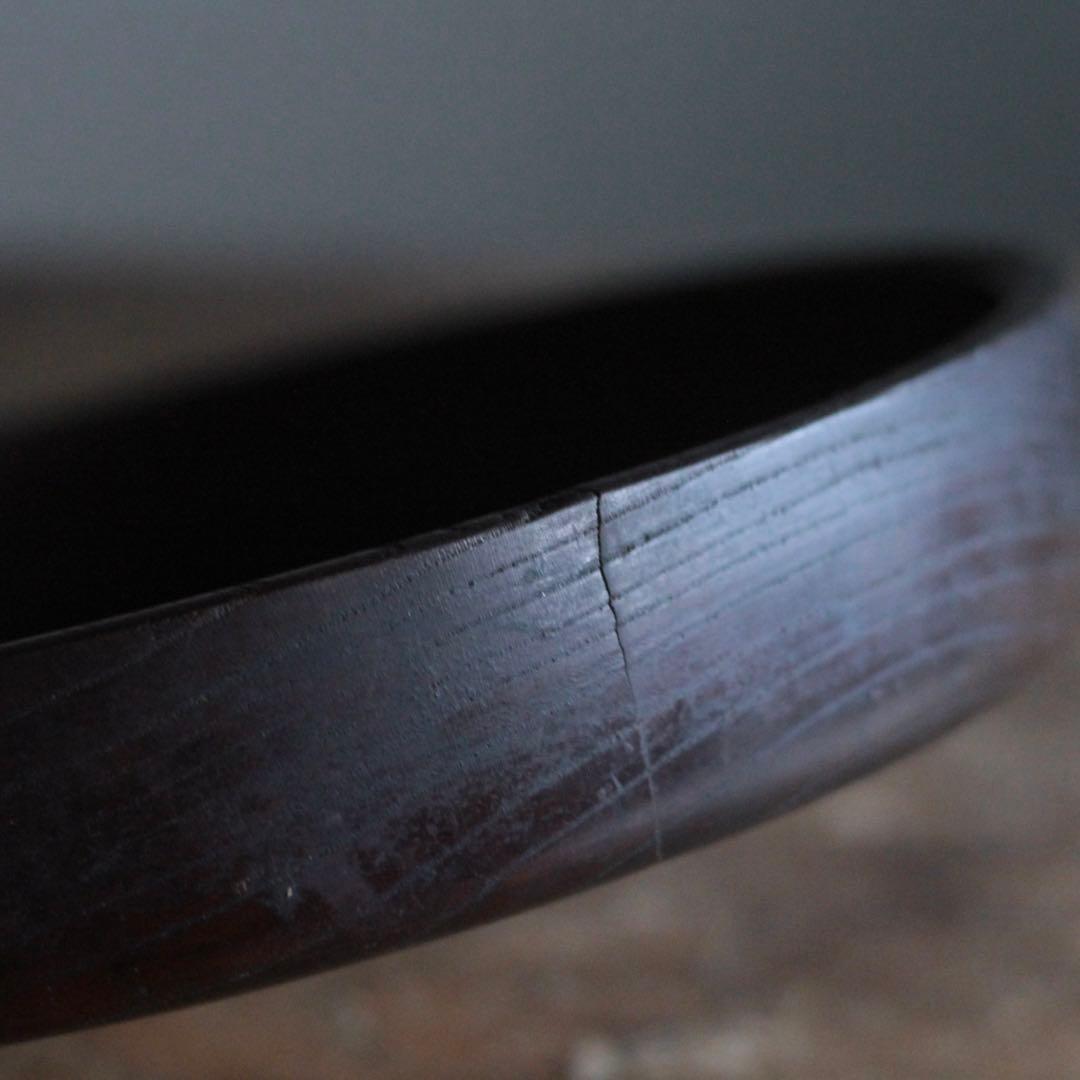 古い 小ぶり くりぬき盆 No.1 古道具 アンティーク