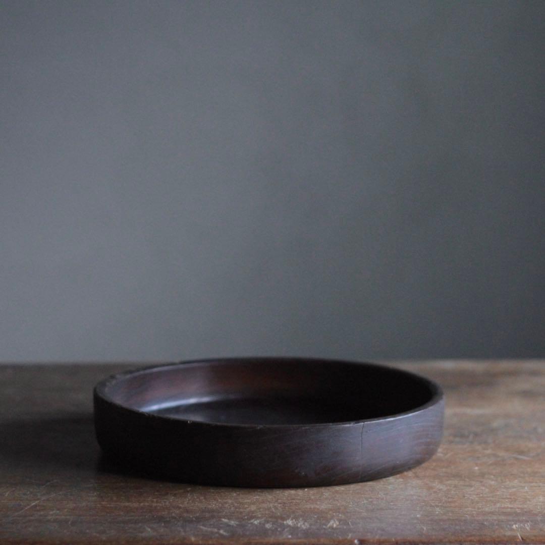 古い 小ぶり くりぬき盆 No.1 古道具 アンティーク