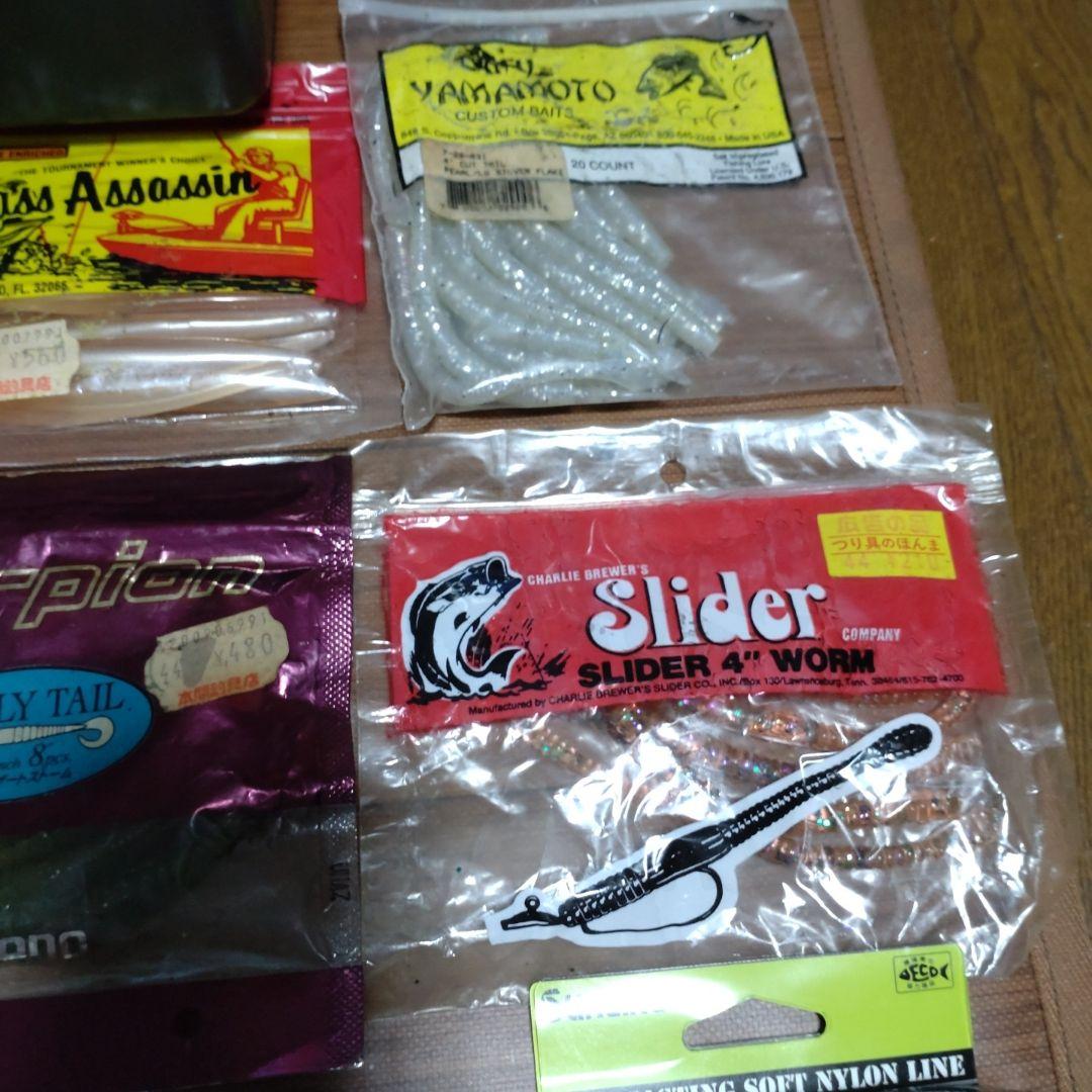 【最終値下げ】バス釣り 引退セット ルアーワームセット