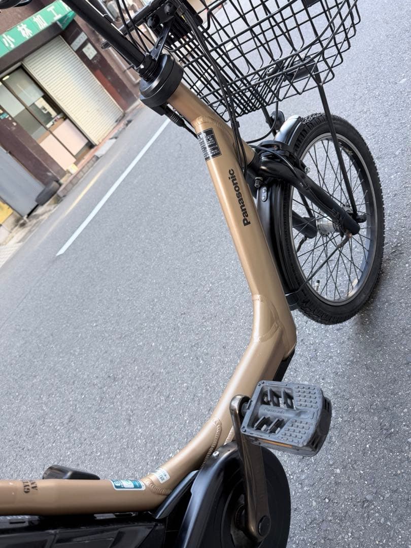 子供乗せ　パナソニック　電動アシスト自転車 チャイルドシート付き
