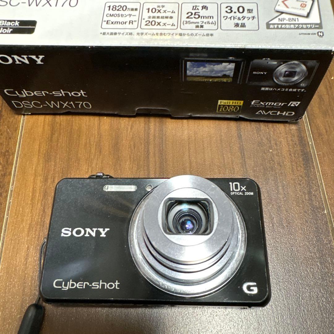 SONY Cyber-shot DSC-WX170 ブラック ソニー