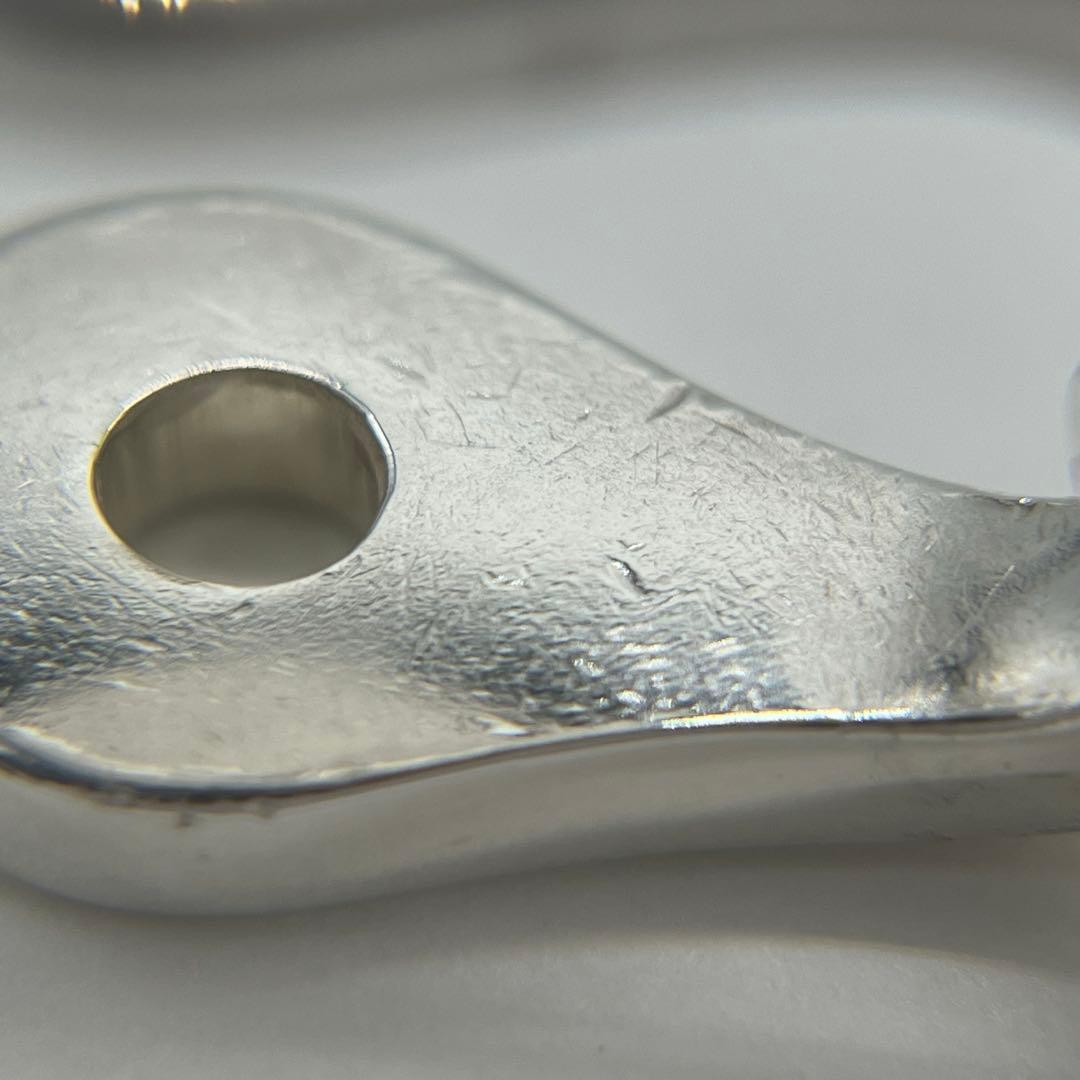 ティファニー TIFFANY インゴットプレート シャックル キーリング