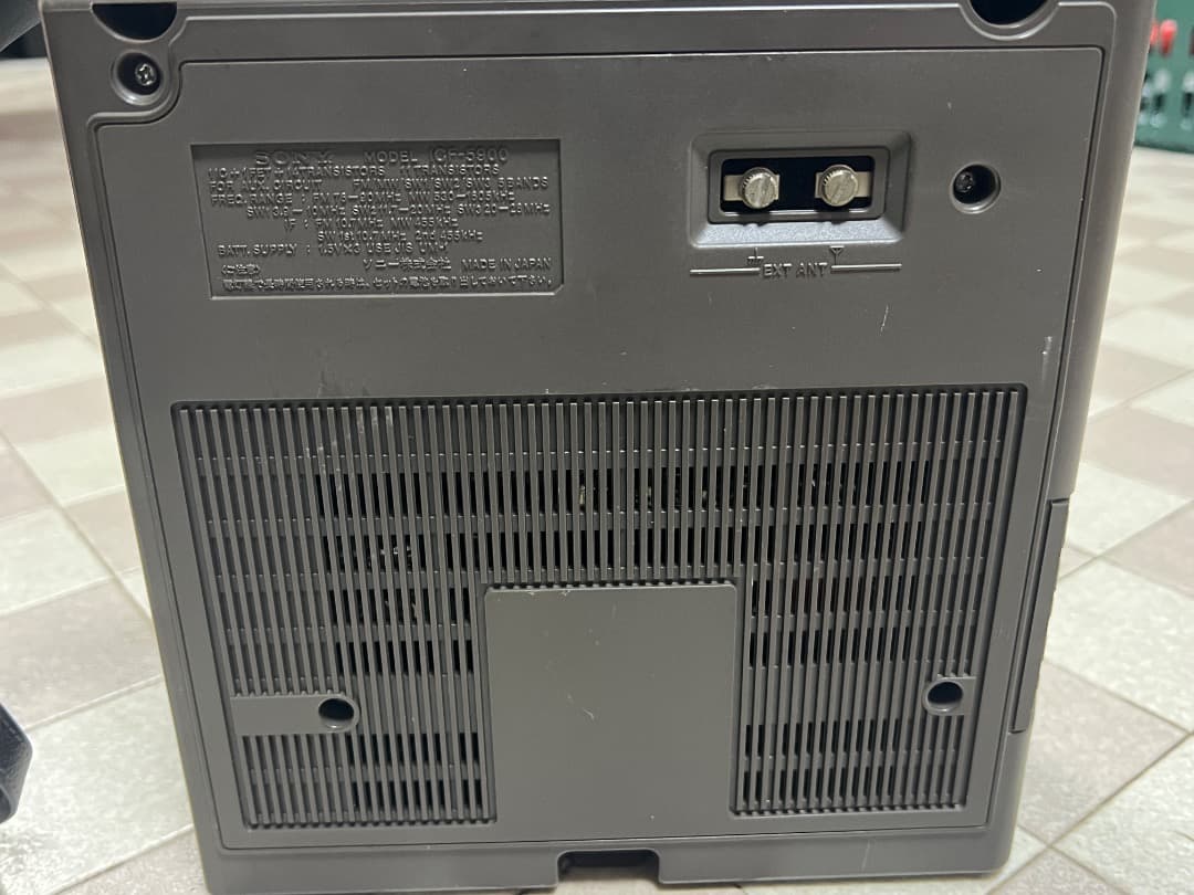 ラジオ・コンポ SONY ICF-5900