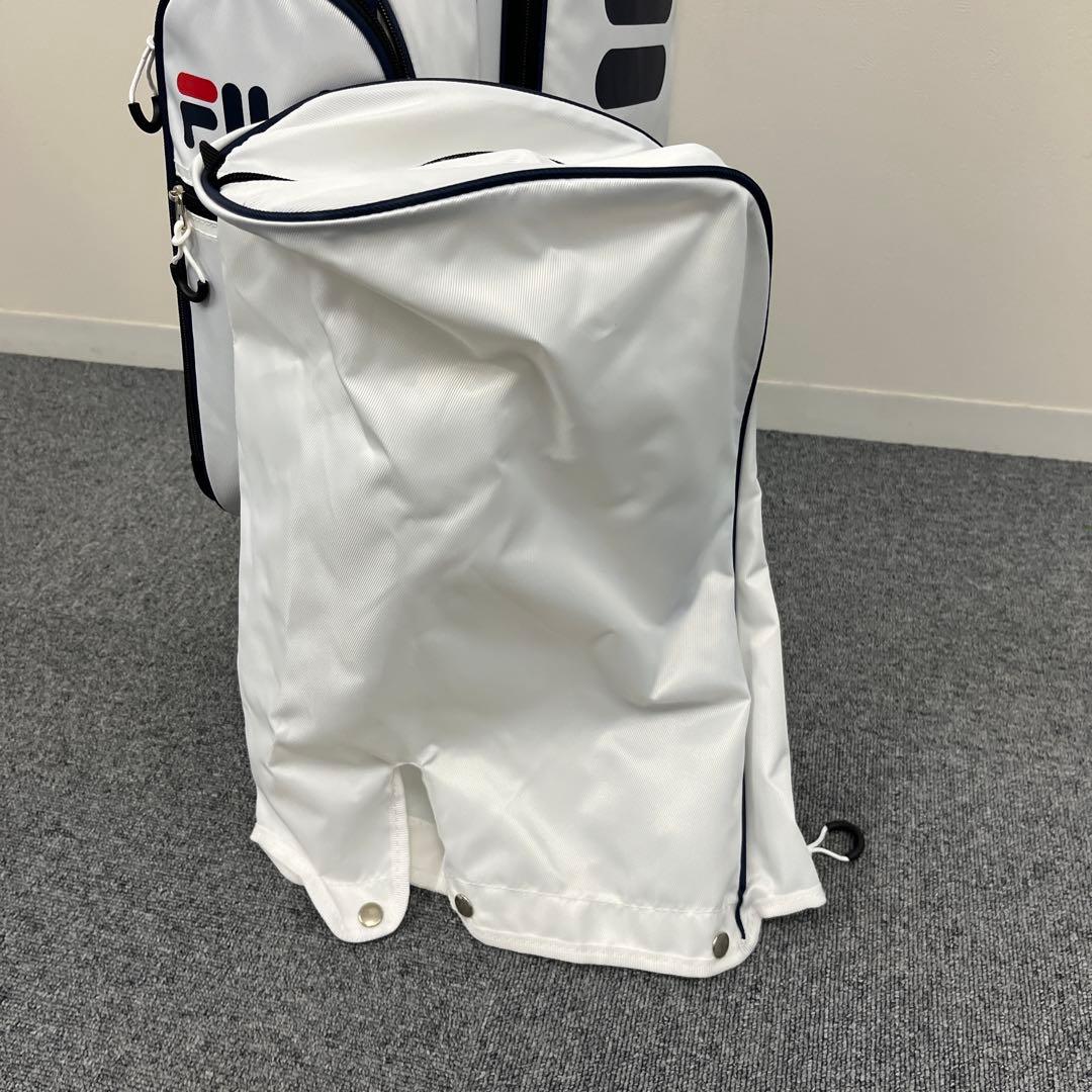 【新品】 FILA フィラ ゴルフ スタンド キャディバッグ 755-970 白