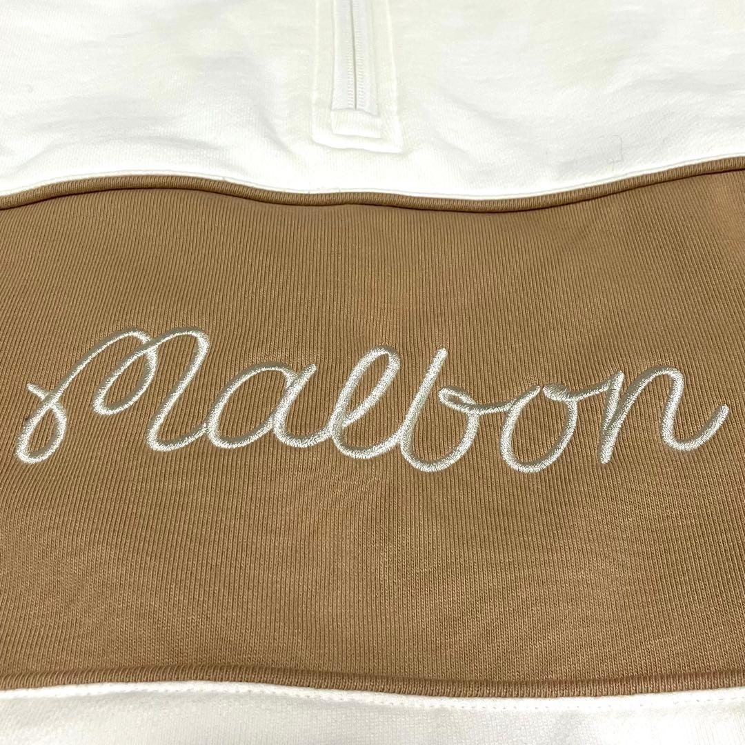 正規美品 MALBON GOLF マルボン ゴルフハーフジップ スウェットXXL