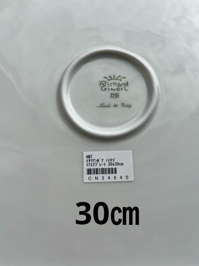 リチャードジノリ イタリアンポア / 野いちご（30㎝） No1