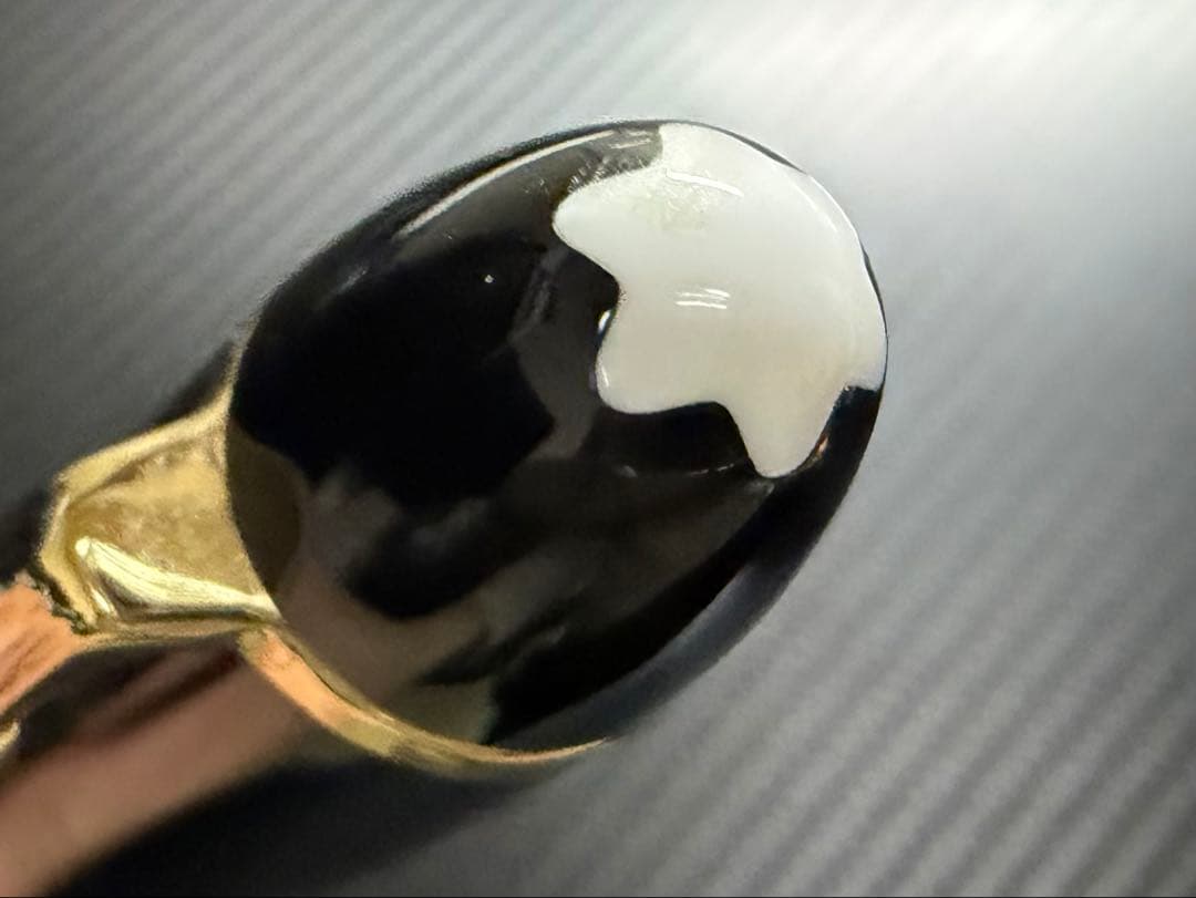 ヘミングウェイ芯 未使用に近い モンブラン 146 中白 B 太字 万年筆