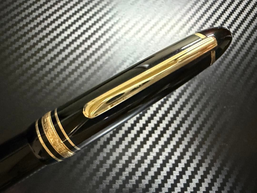 ヘミングウェイ芯 未使用に近い モンブラン 146 中白 B 太字 万年筆