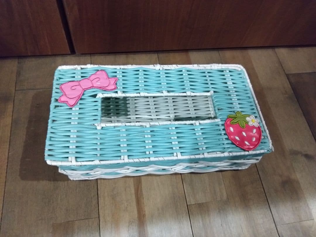 マザーガーデン　希少　かご　収納ボックス　ティッシュケース　野いちご