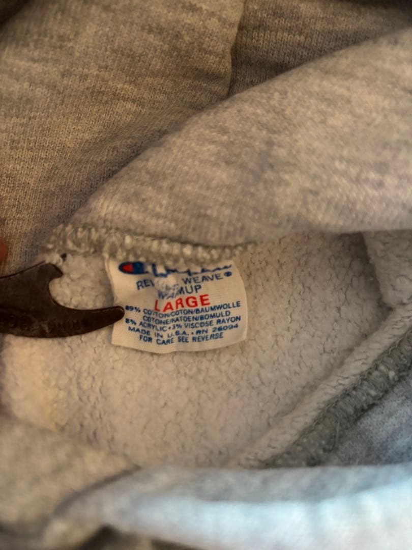 H*U様 リバースウィーブ L 80's 90's made in usa