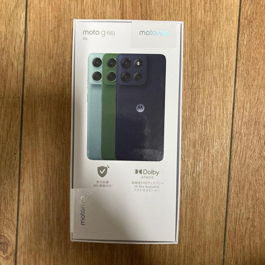 新品未開封　motorola moto g 66j 5G　グレーミスト
