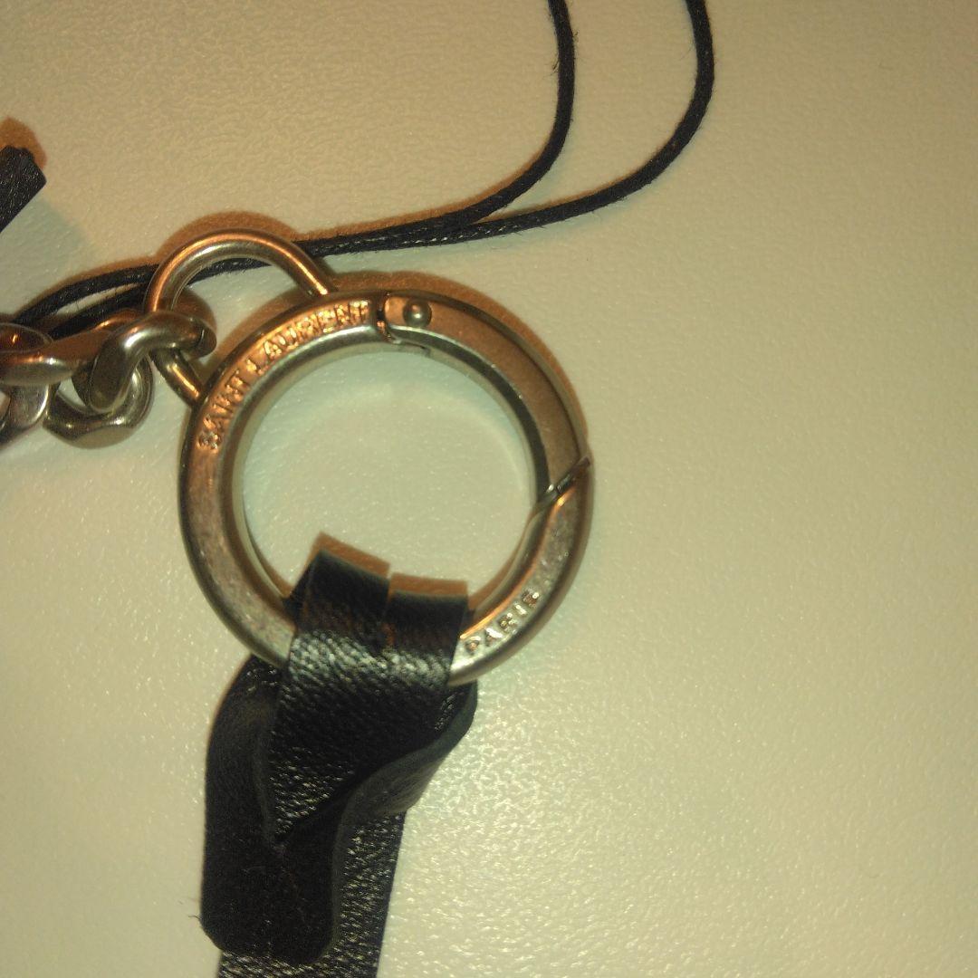 タグ付き未使用品　SAINT LAURENT 恐竜キーホルダー　ダイナソー