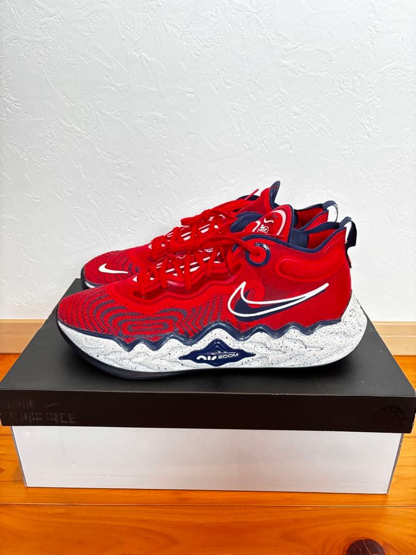 Nike Air Zoom GT RUN 1 レッド/ホワイト/ネイビー