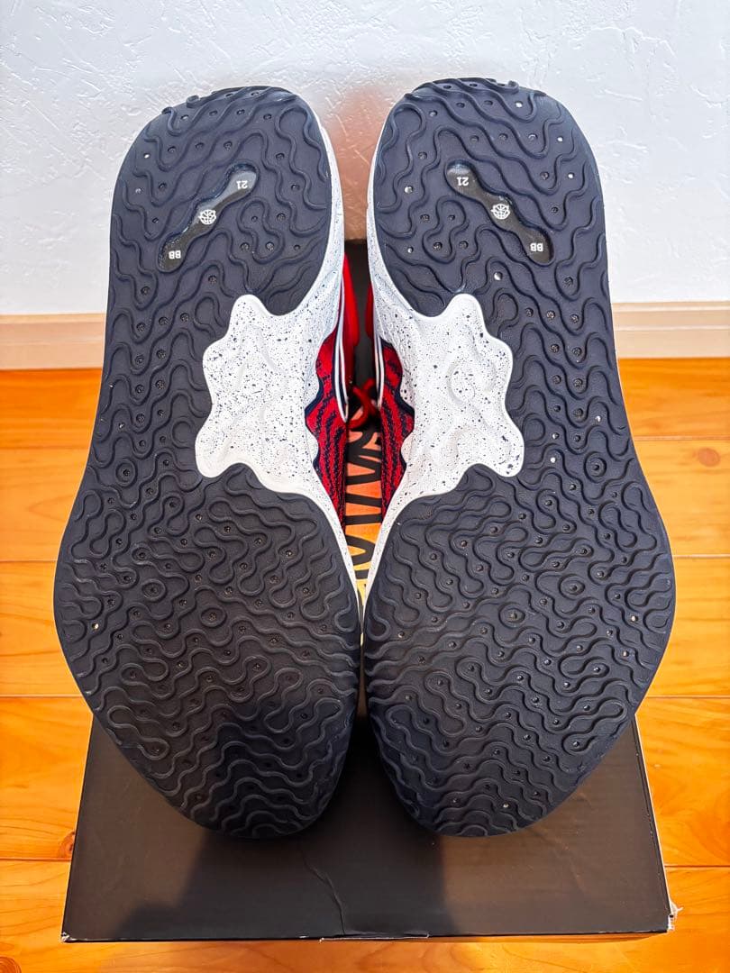 Nike Air Zoom GT RUN 1 レッド/ホワイト/ネイビー