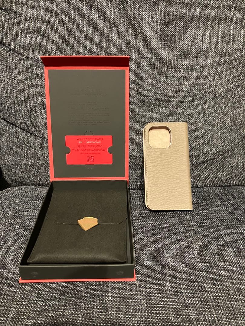 BONAVENTURA iPhone14Proケース エトープ × シェル