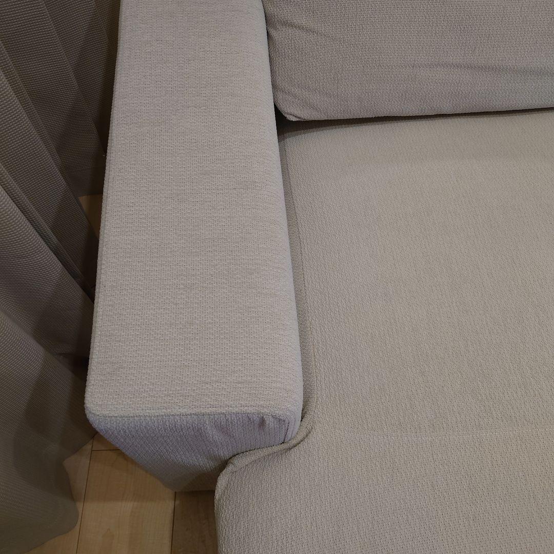 最終【送料込み】KEYUCA　カウチソファ　ベージュ