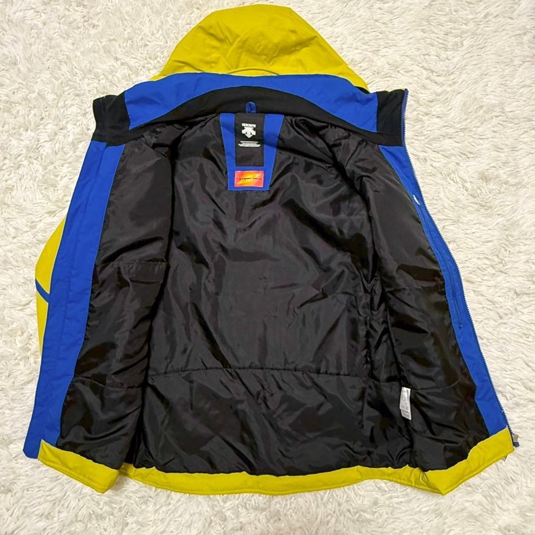 ✨極美品✨デサント スキーウェア セットアップ 蛍光 イエロー Mサイズ