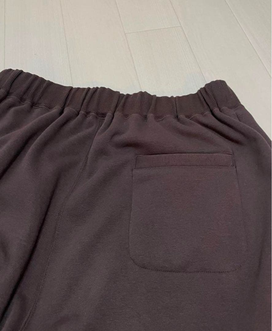 is-ness イズネス　スウェット　セットアップ 裏起毛　ブラウン　ML