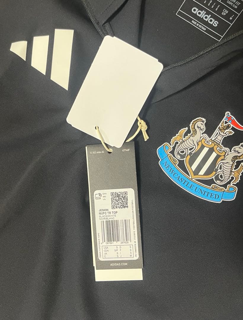 adidas ニューカッスル　トレーニングトップ　ドリルトップ　サッカー　新品