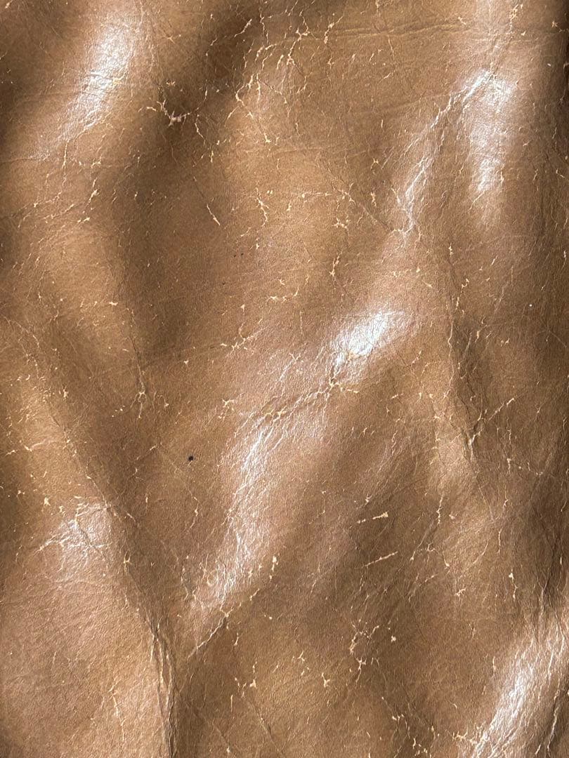 ブラウンレザー3人掛けソファ