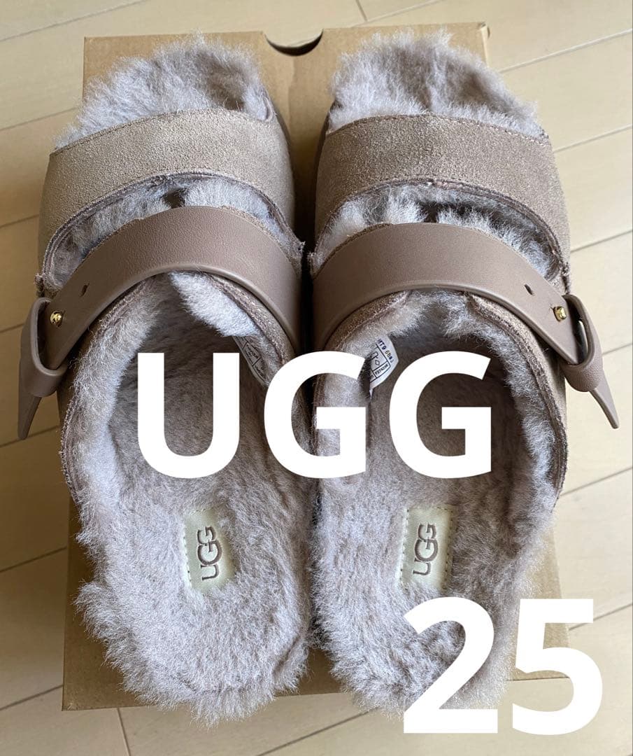 【美品】UGG アグ Greenport Strap Slide サンダル 25
