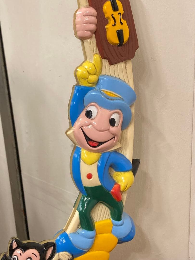 60'sヴィンテージ Disney ディズニー ピノキオ ウォールミラー 壁掛け