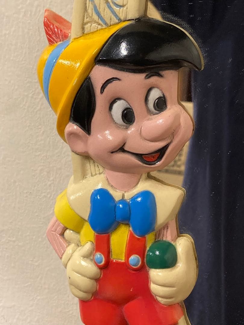 60'sヴィンテージ Disney ディズニー ピノキオ ウォールミラー 壁掛け