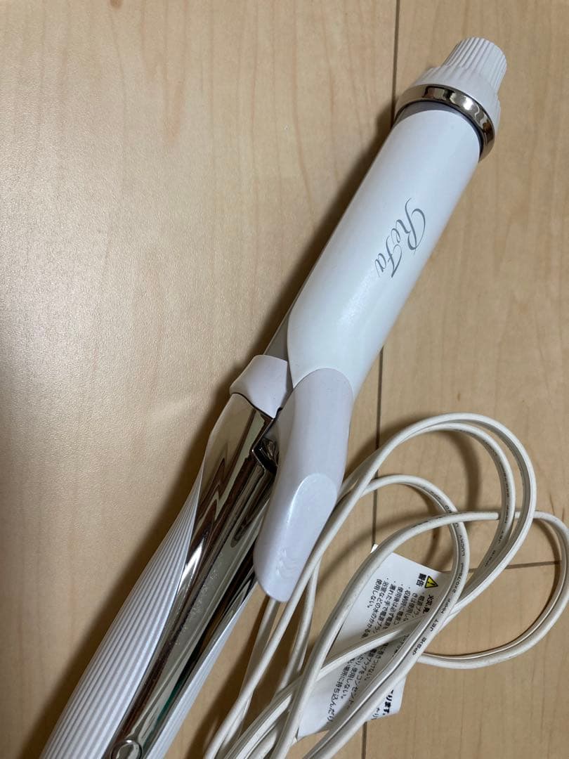 リファカールヘアアイロン ホワイト32mm