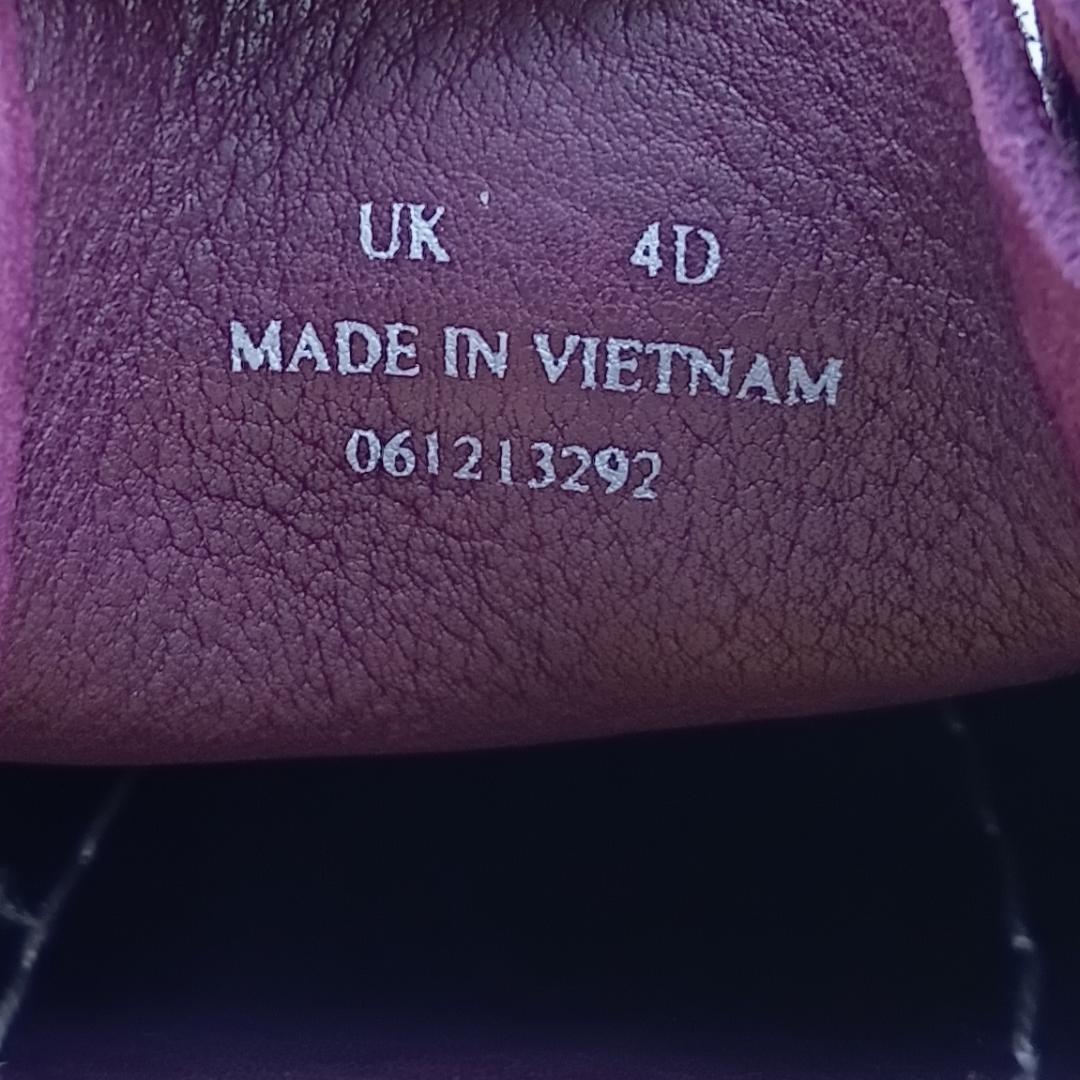 【美品】Clarks クラークス ワラビー スエード モカシン 紫 23.0㎝