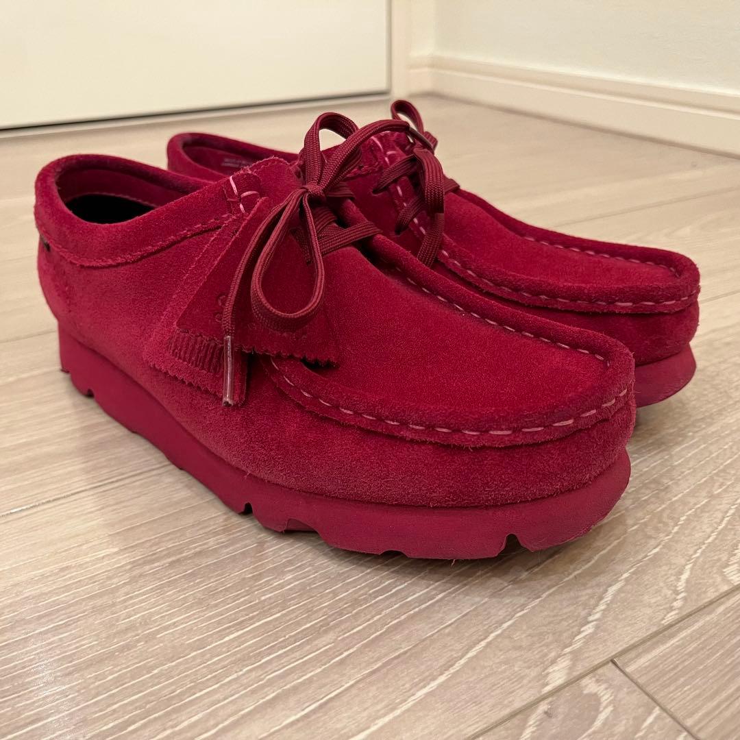 クラークス レディース ワラビー ゴアテックス ベリースウェード 24.5cm