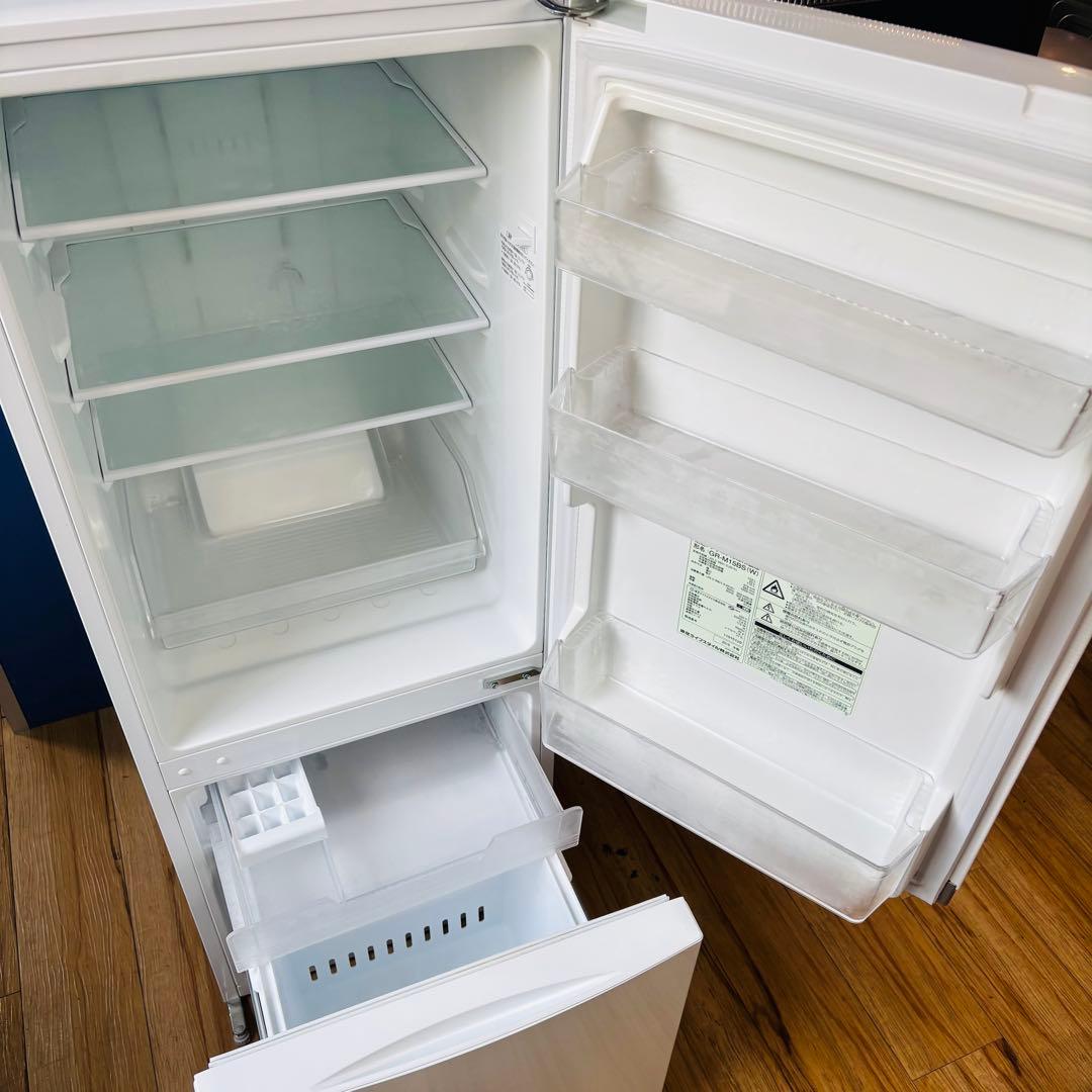 東芝 153L 冷凍冷蔵庫 GR-M15BS(W)◇2018年製