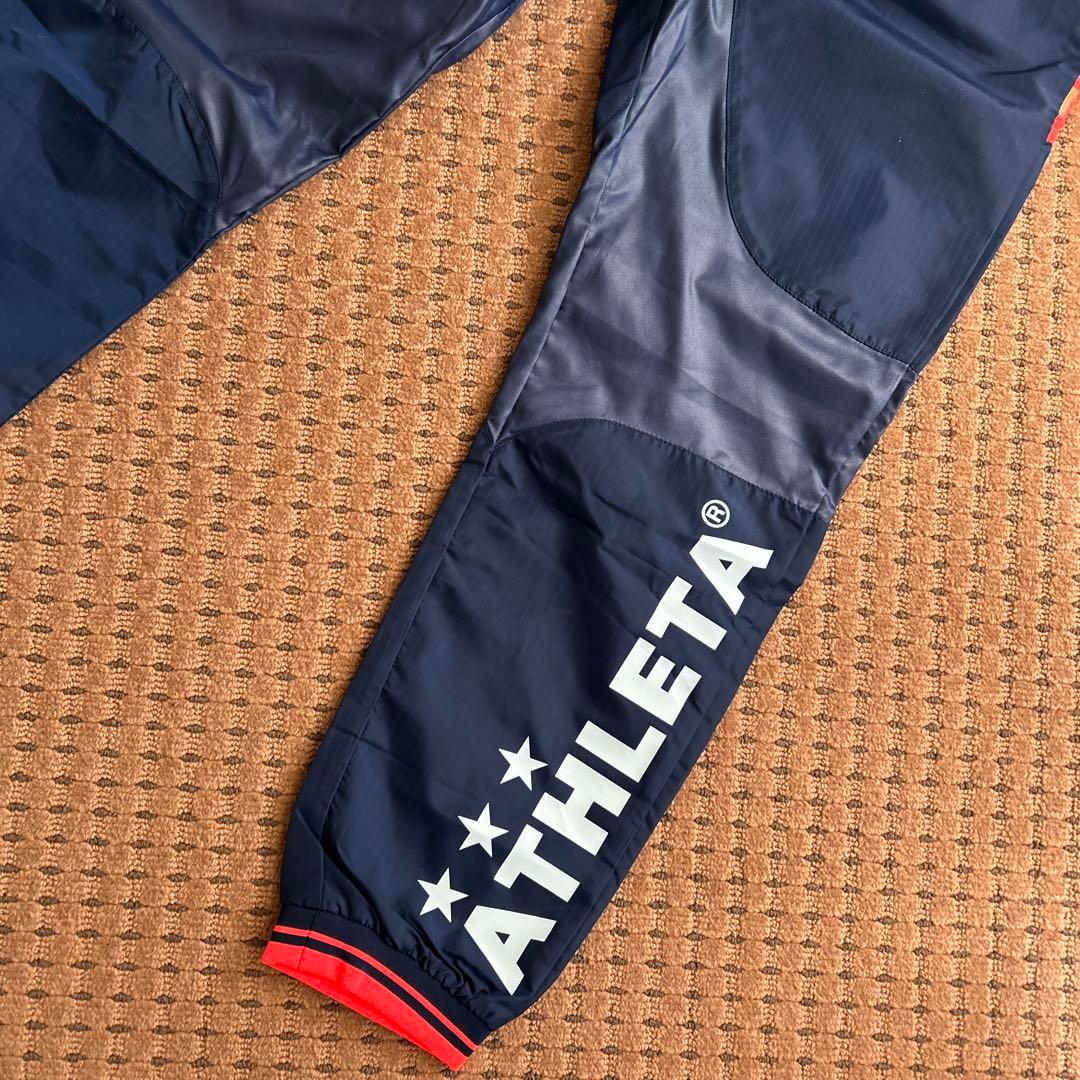 新品10,450円★ATHLETA ピステ ジャージ 上下セットサッカー M