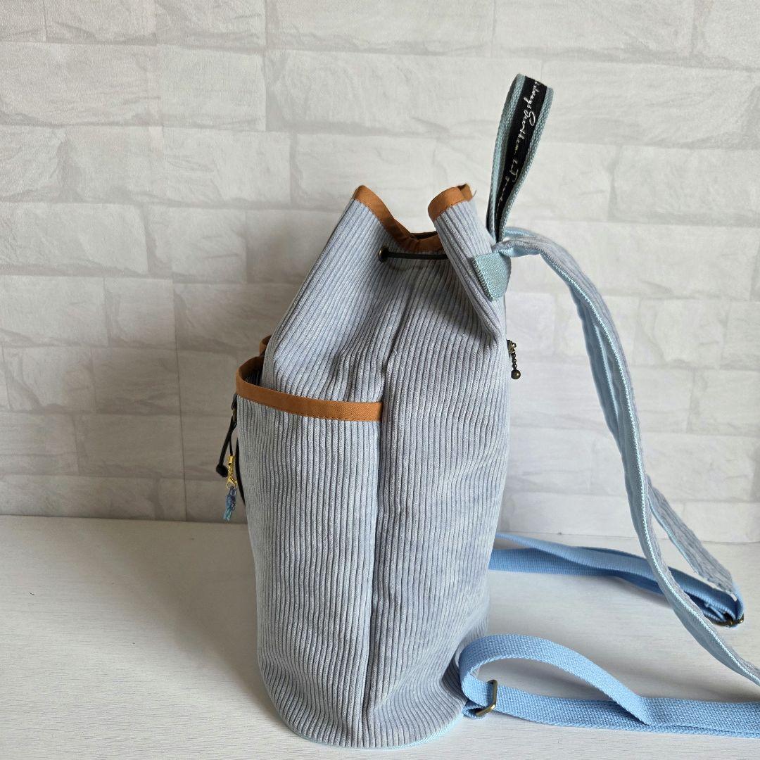 ゴンちゃん様　巾着リュック（A4サイズ)+ケース