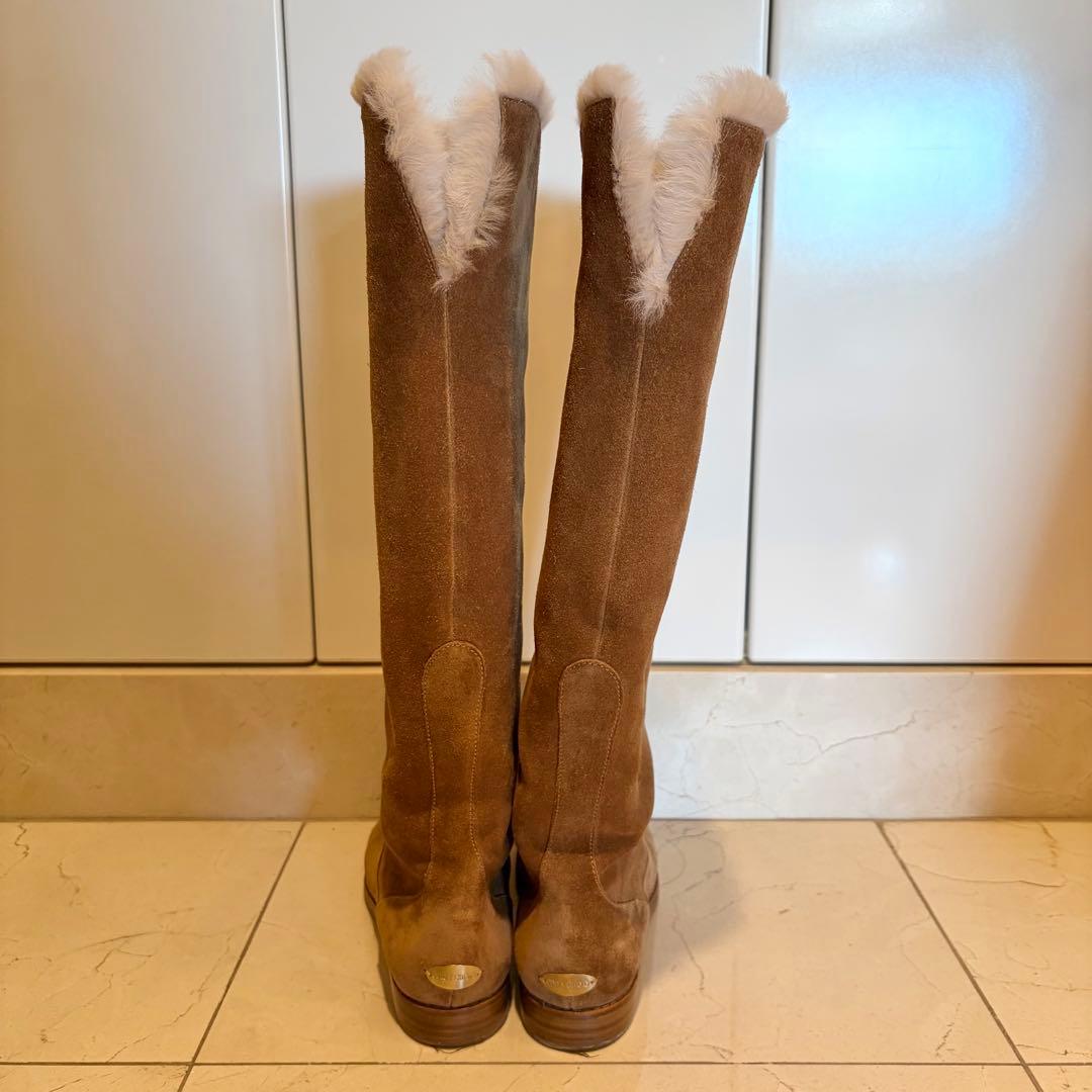 JimmyChoo ムートン　ロングブーツ　36