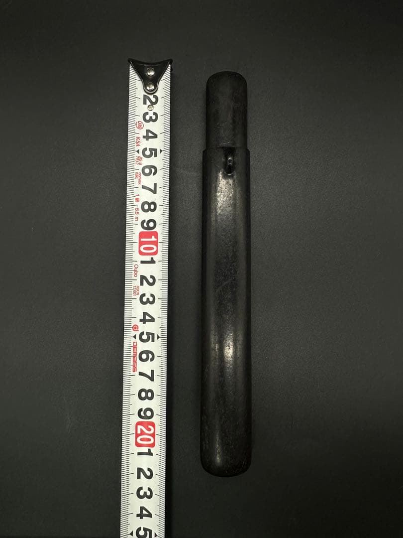 キセル入れ　黒珊瑚？　骨董　古美術