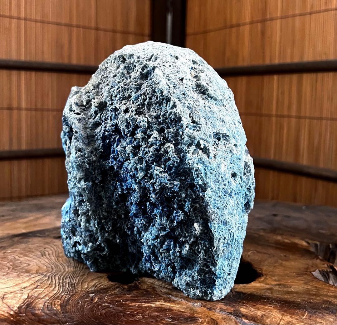 天然石 瑪瑙 ブルー メノウ 観賞石