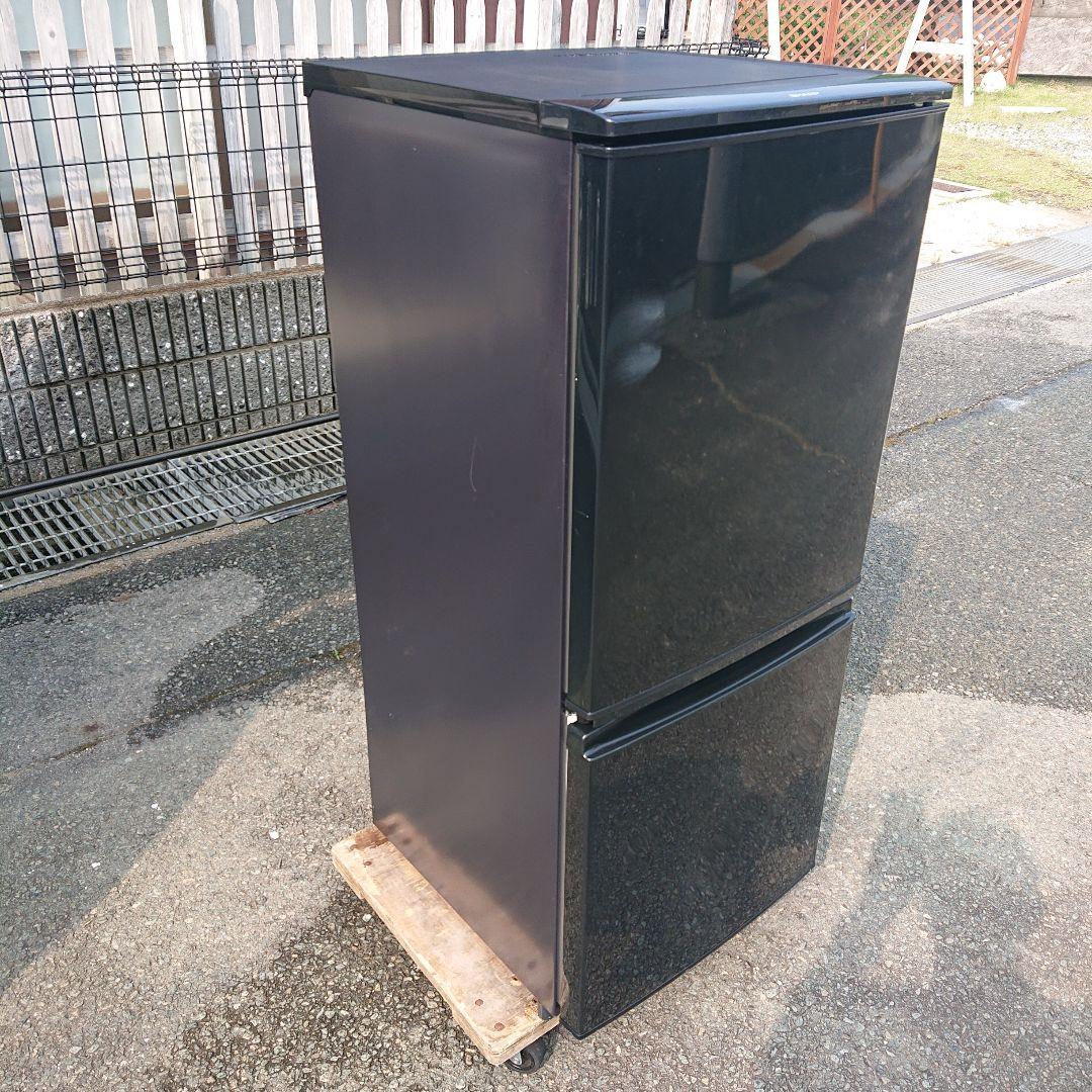 SHARP2014年製137L冷蔵庫 ブラック 送料/設置無料