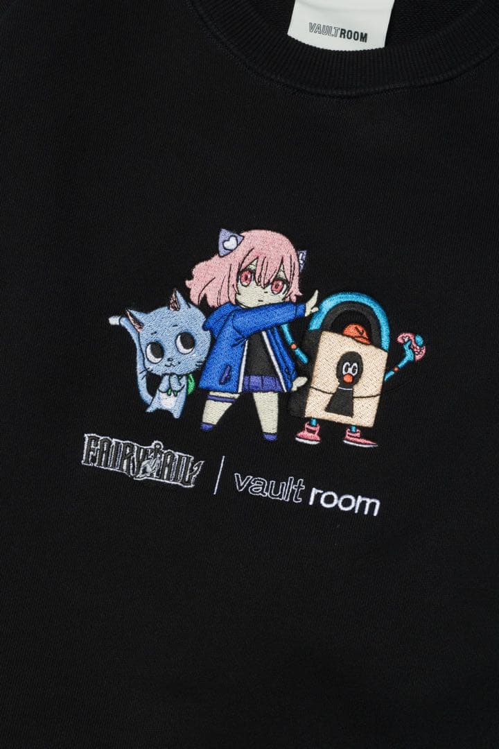 XLサイズ VAULTROOM × nqrse × HAPPY CREWNECK