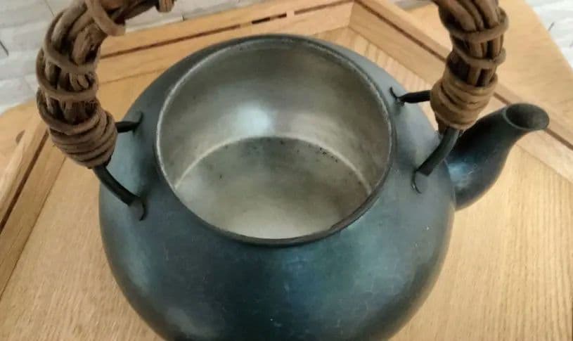 玉川堂　鎚起銅器　やかん