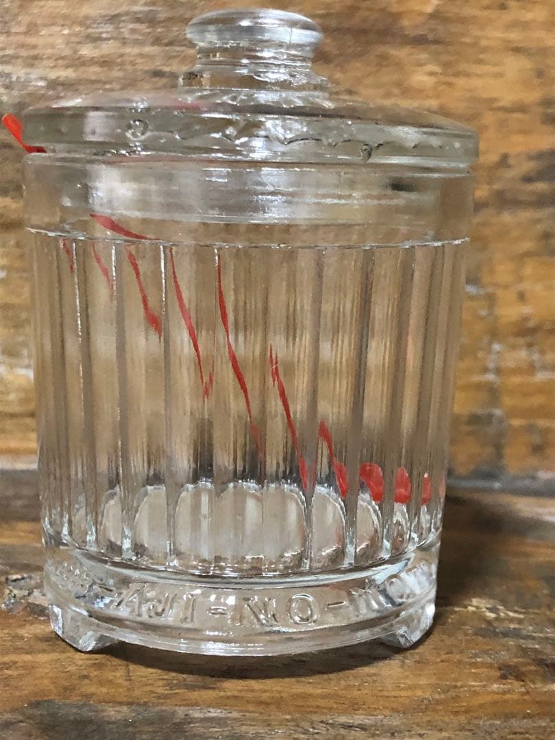 ガラス瓶　レトロ　味の素