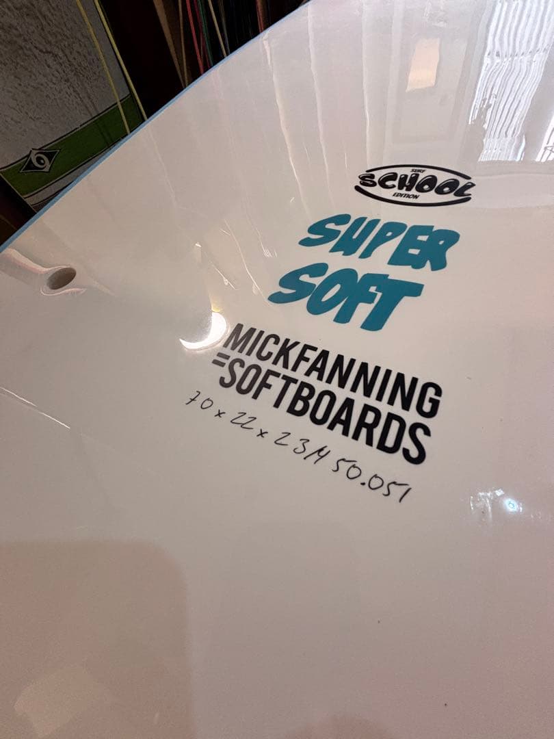 ミックファニング　スーパーソフト未使用品 ファンボード フィン無し　新春セール