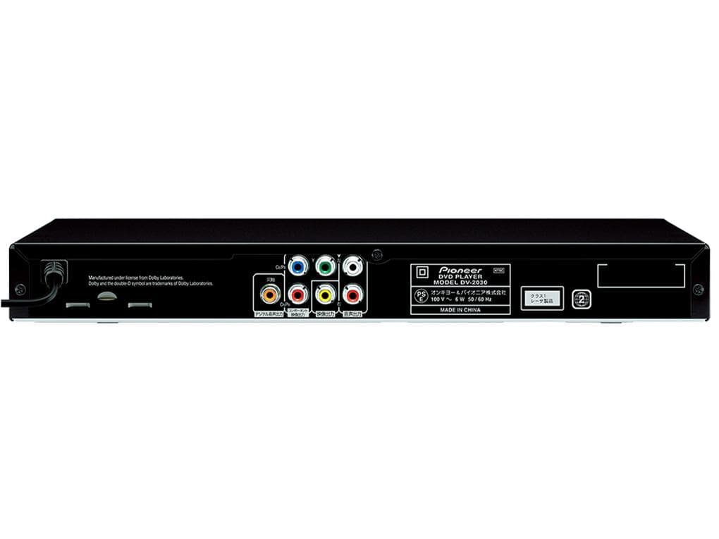 Pioneer DV-2030 DVDプレーヤー ブラック