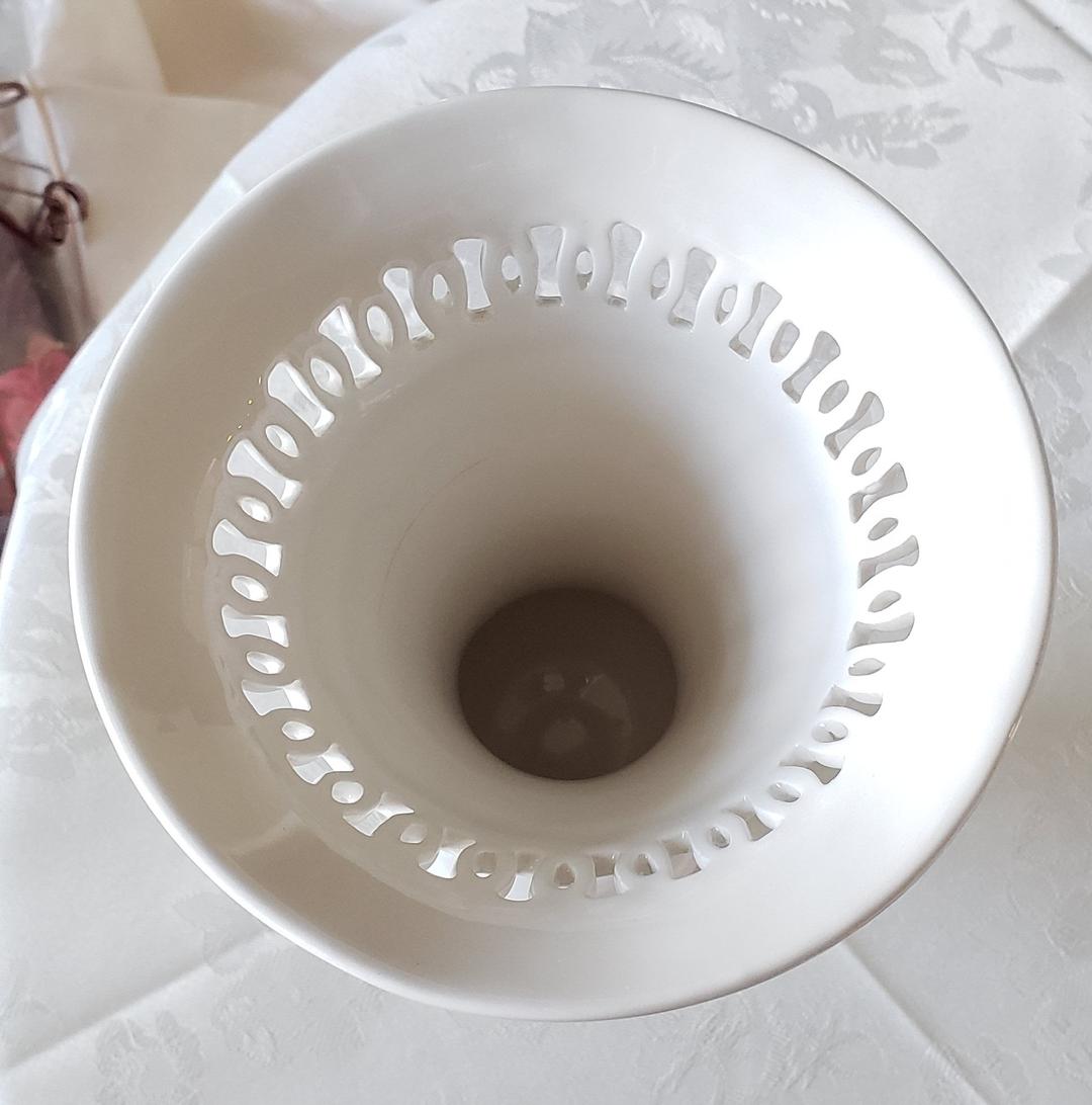 ロイヤルアルバート オールドカントリーローズ ピアス フラワーベース 花瓶