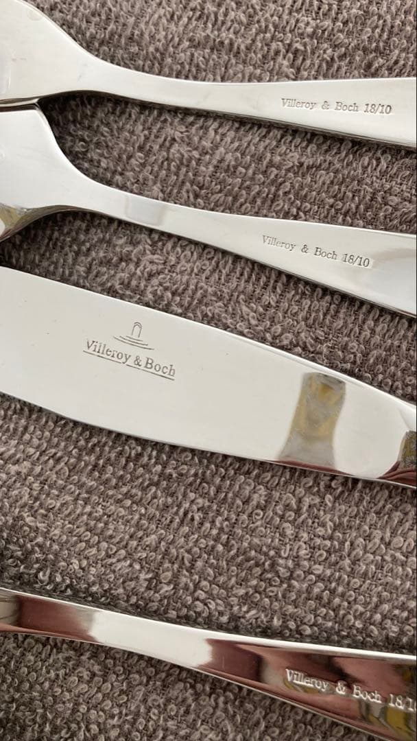 Villeroy & Bochドイツカトラリー30点ビレロイ&ボッホ一度のみ使用