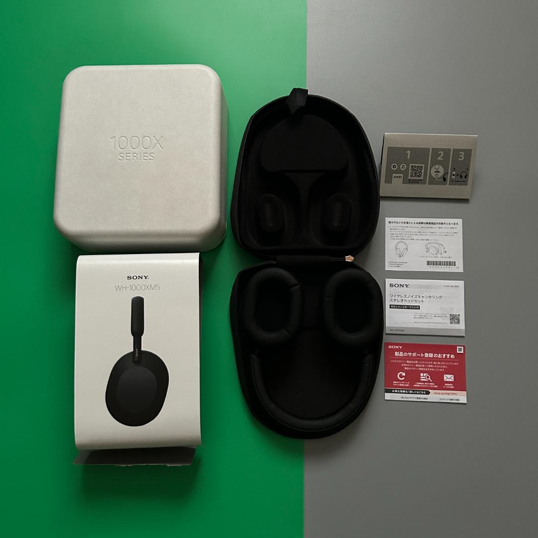 SONY ソニー WH-1000XM5 BM ブラック ヘッドフォン