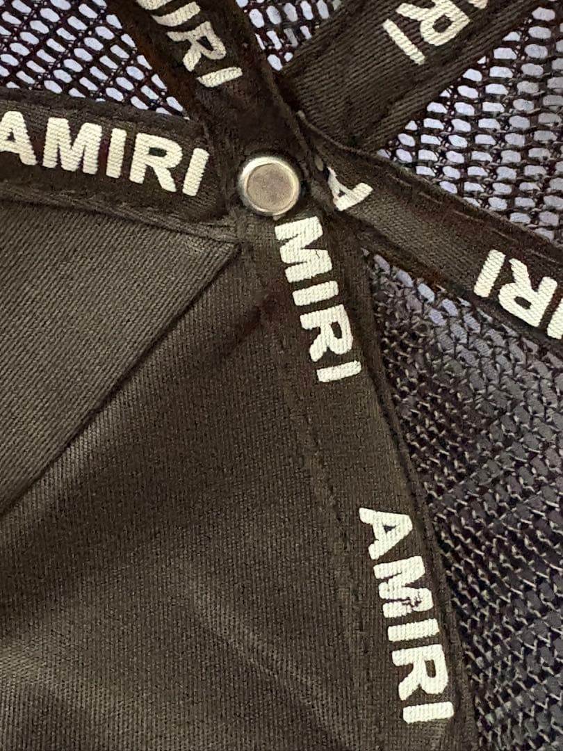 ぽ*ぽ様 AMIRI トラッカーキャップ 希少 格安