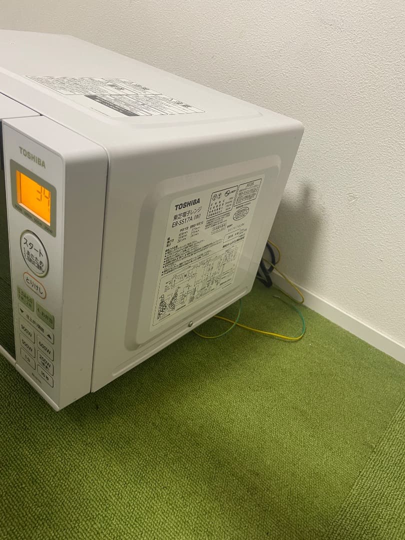 電子レンジ 東芝TOSHIBA 900W 2019年製 ER-SS17A-W